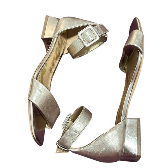 Sam Edelman Women's Silver Sandals - Picture 2 of 7